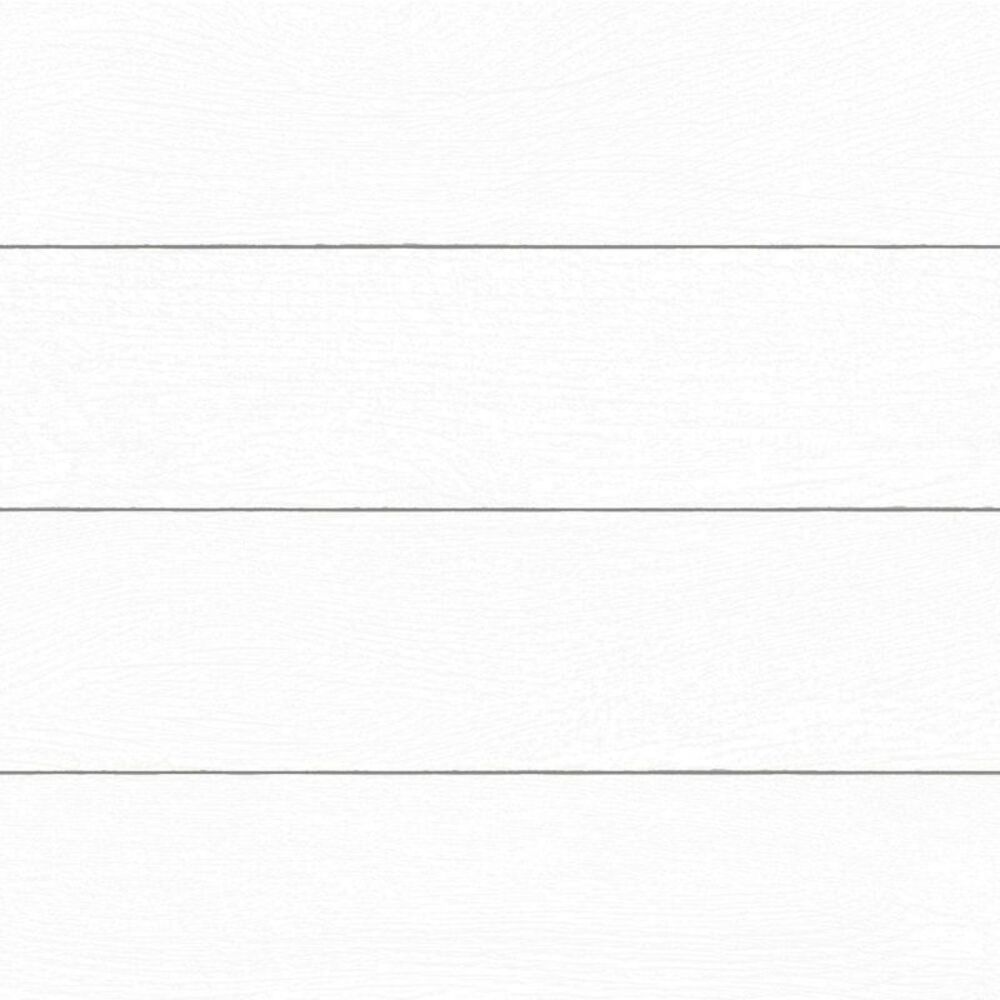Textured Shiplap Wood Grain Peel & Stick Vinyl Wallpaper - White Roll